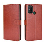 Realme 7i Flashy Kunstlederen Hoesje