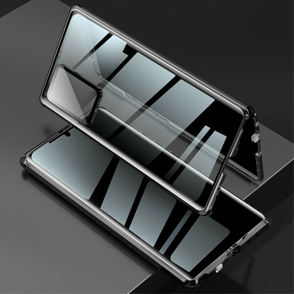 Samsung Galaxy Note 20 Ultra Metalen en gehard glas case