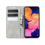 Flip cover Samsung Galaxy A10 leer effect vintage stijlvol