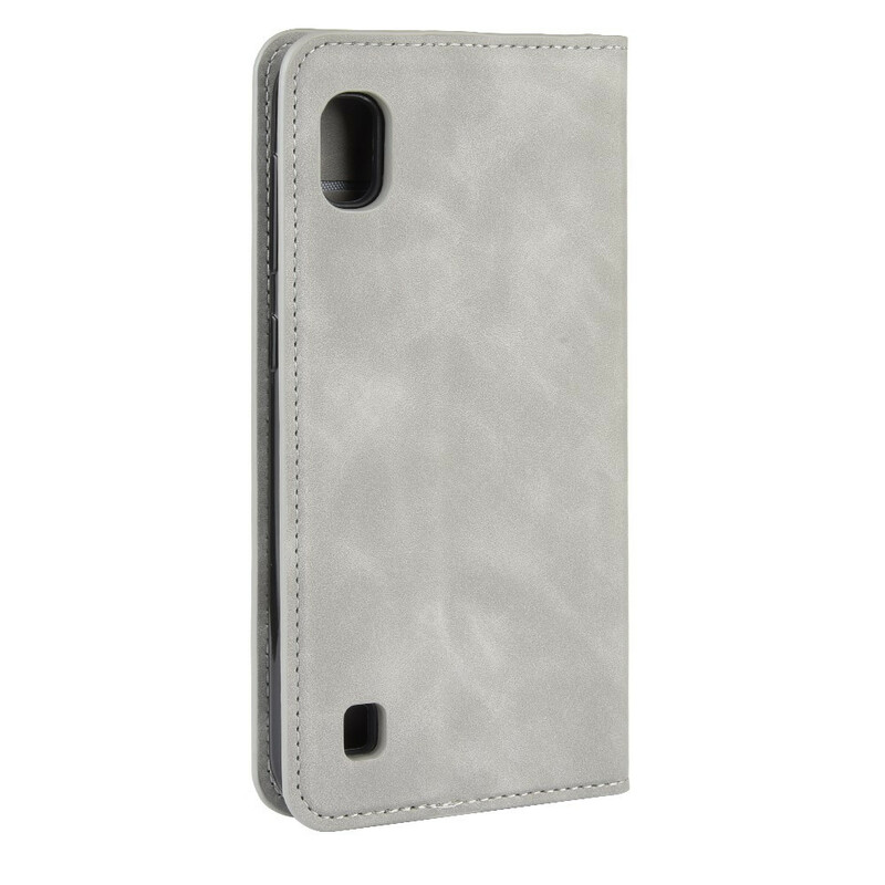 Flip cover Samsung Galaxy A10 leer effect vintage stijlvol