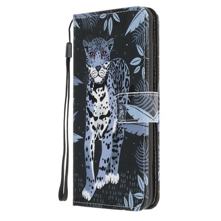Samsung Galaxy A10 Luipaard Koord Hoesje