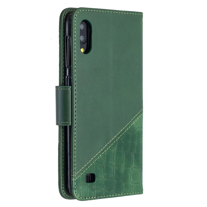 Samsung Galaxy A10 Klassiek krokodillenhuid hoesje