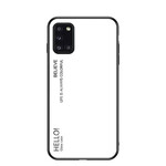 Samsung Galaxy A31 gehard glas case hallo