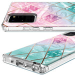 Samsung Galaxy Note 20 Ultra Marmer Glitter Tile Cover