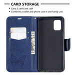 Samsung Galaxy A31 hoesje Vlinders in de Vlucht met Koord