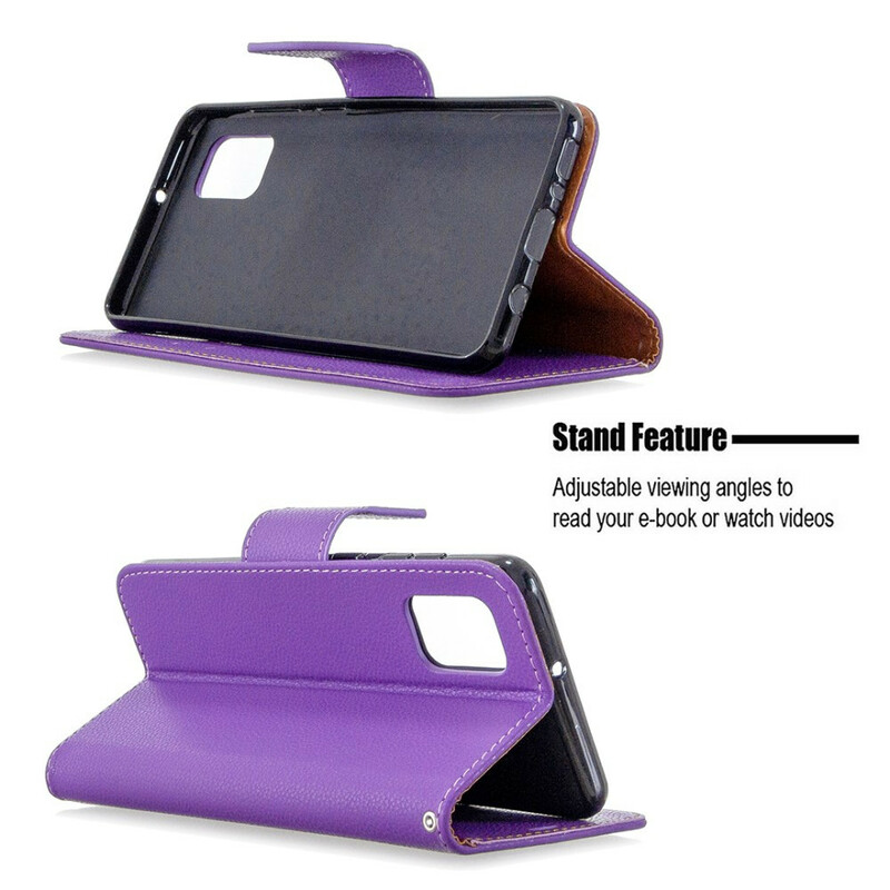 Samsung Galaxy A31 Case Lychee Schuine Flap