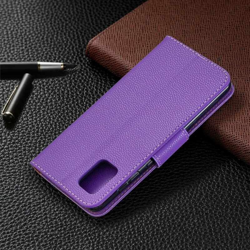 Samsung Galaxy A31 Case Lychee Schuine Flap