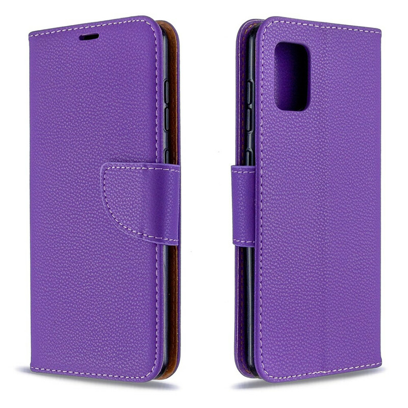 Samsung Galaxy A31 Case Lychee Schuine Flap