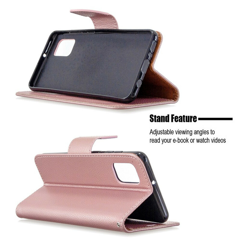 Samsung Galaxy A31 Case Lychee Schuine Flap