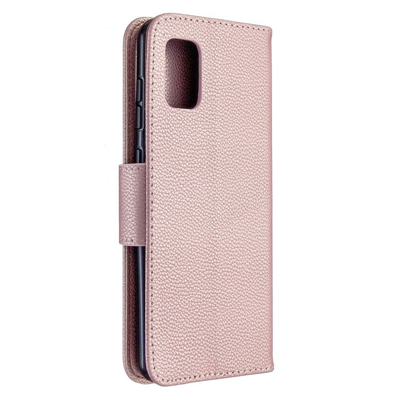 Samsung Galaxy A31 Case Lychee Schuine Flap