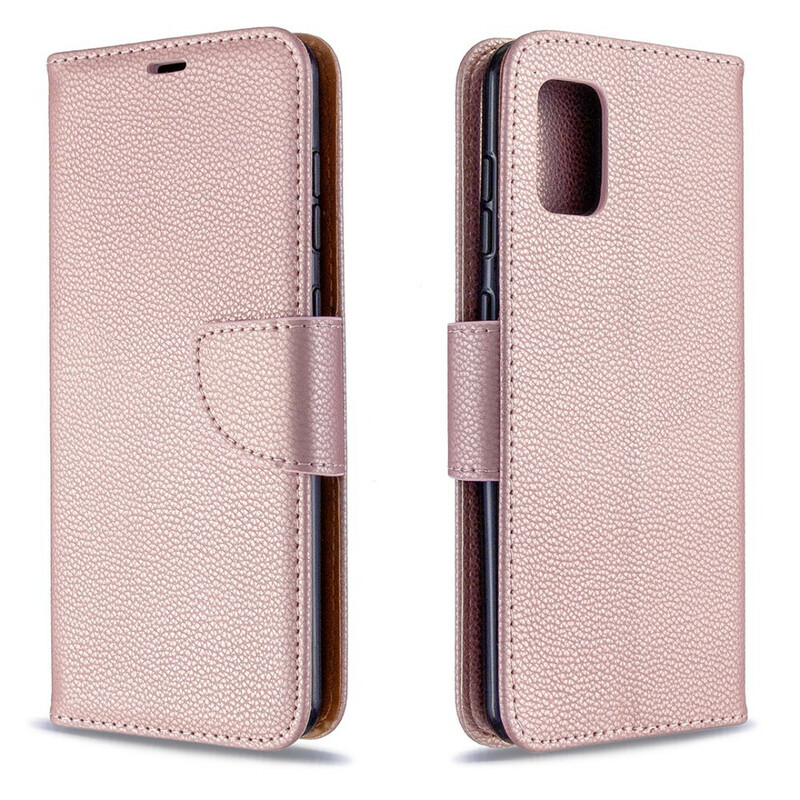 Samsung Galaxy A31 Case Lychee Schuine Flap