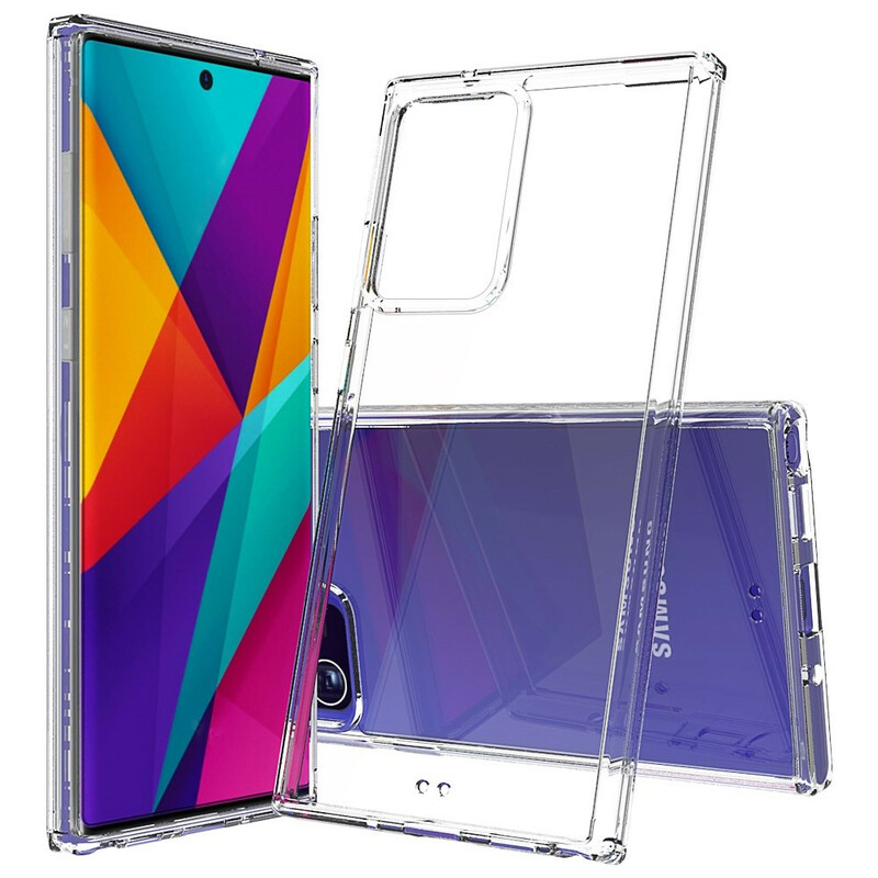 Samsung Galaxy Note 20 Ultra Acryl Case Gekleurde randen