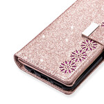 Samsung Galaxy A31 Glitter Portemonnee Zip Case