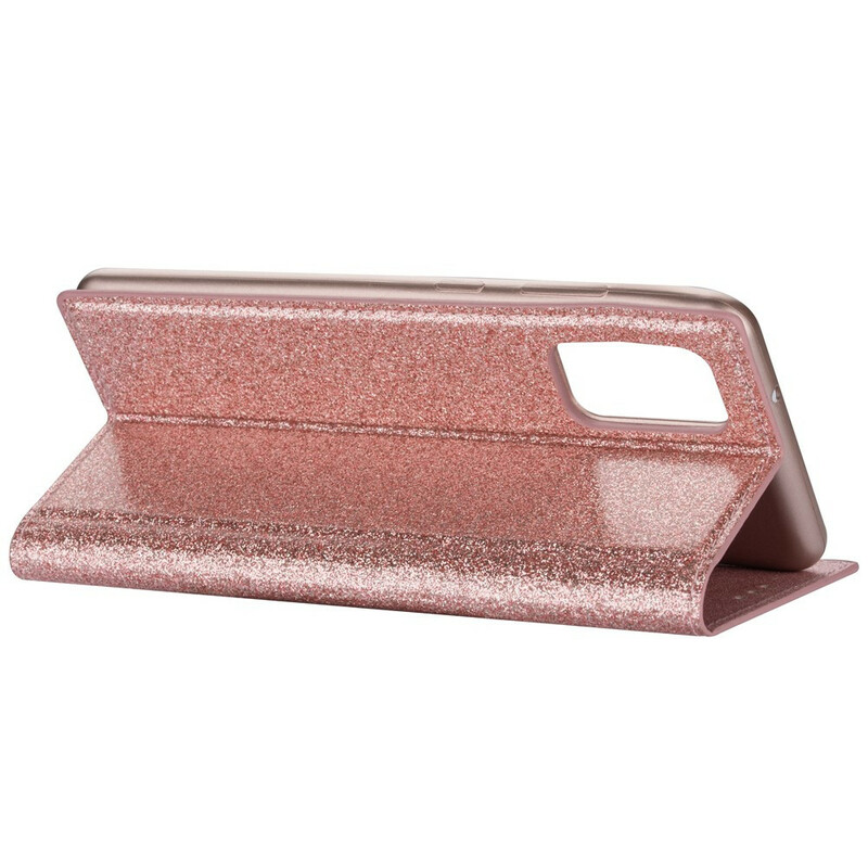Flip Cover Samsung Galaxy A31 stijl Glitter