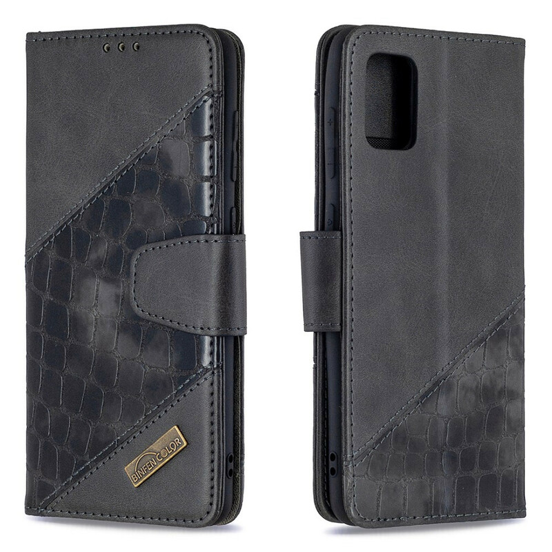 Samsung Galaxy A31 klassieke krokodillenhuid geval Samsung Galaxy A31 klassieke krokodillenhuid geval