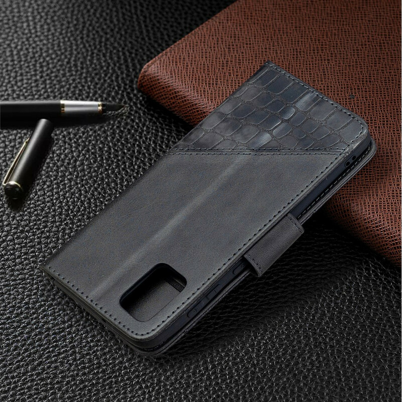Samsung Galaxy A31 klassieke krokodillenhuid geval Samsung Galaxy A31 klassieke krokodillenhuid geval