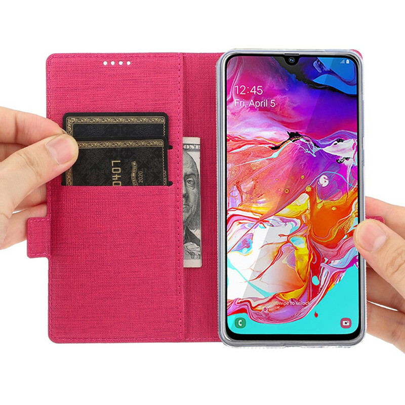Flip Cover Samsung Galaxy A31 geweven VILI DMX