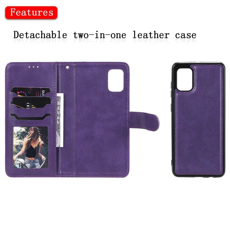 Samsung Galaxy A31 Afneembaar Hoesje en Koord