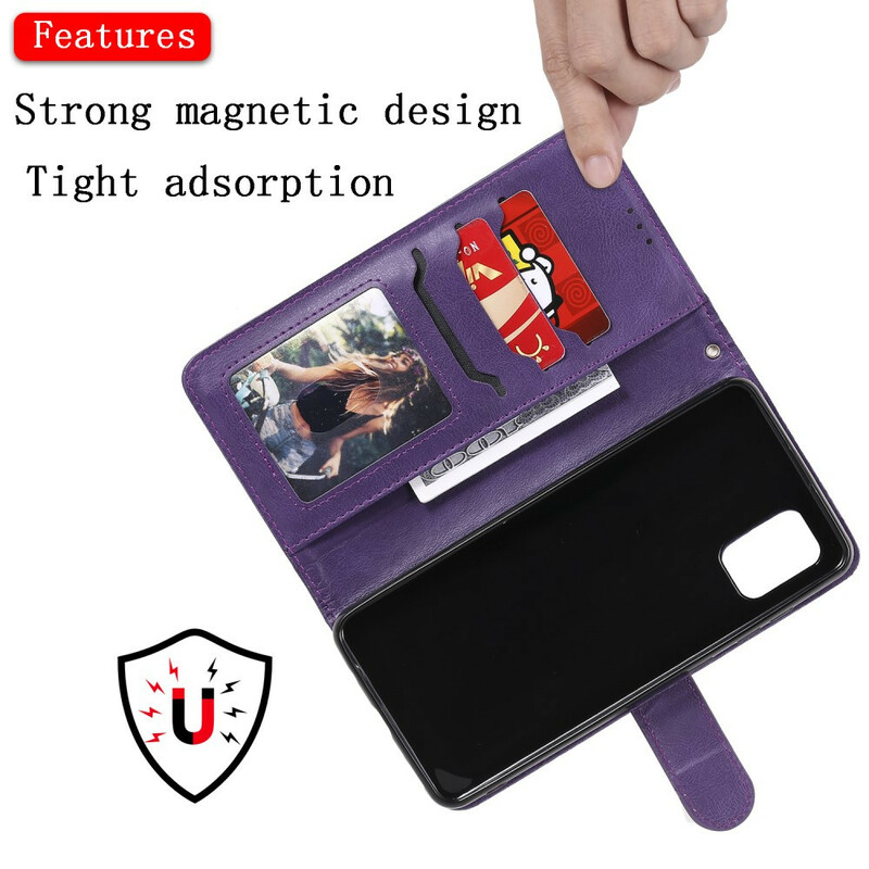 Samsung Galaxy A31 Afneembaar Hoesje en Koord