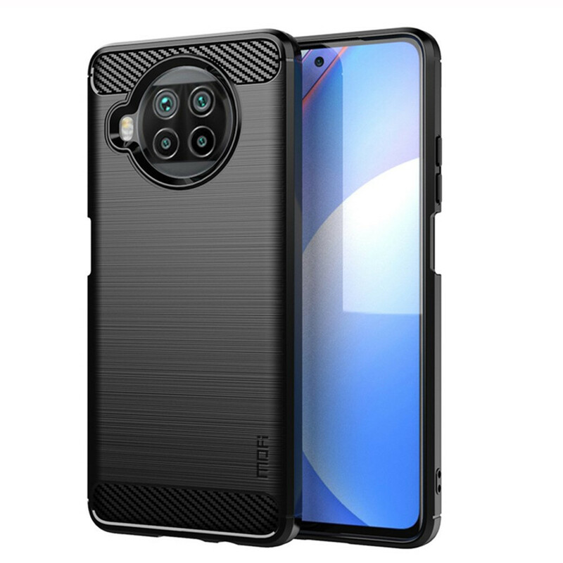 Xiaomi Mi 10T Lite 5G / Redmi Note 9 Pro 5G geborsteld carbon case MOFI