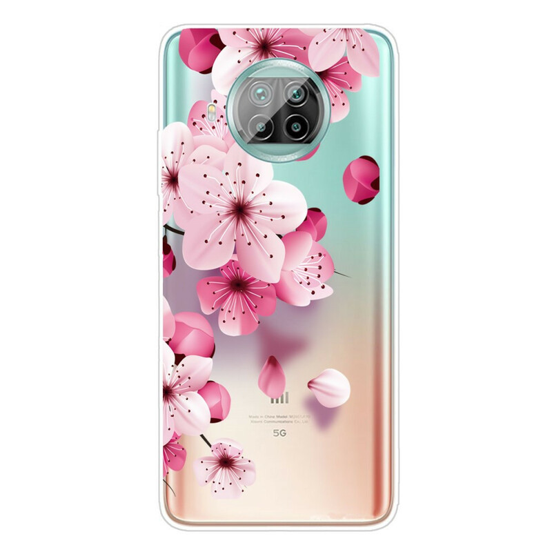 Samsung Galaxy A31 Kleine Roze Bloemen Hoesje