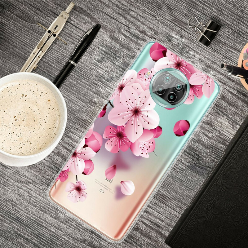Samsung Galaxy A31 Kleine Roze Bloemen Hoesje