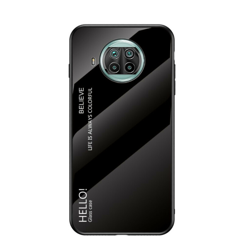 Xiaomi Mi 10T Lite 5G / Redmi Note 9 Pro 5G gehard glas Case Hello