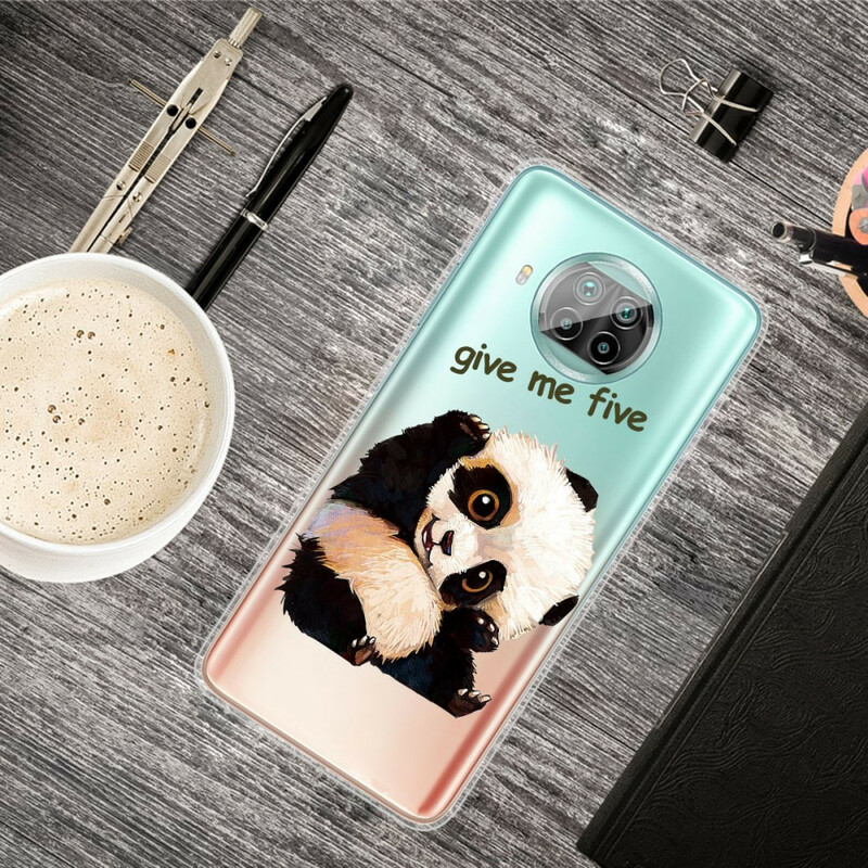 Xiaomi Mi 10T Lite 5G / Redmi Note 9 Pro 5G Panda Case Geef Me Vijf