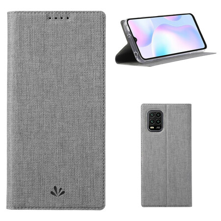 Flip Cover Xiaomi Mi 10T Lite 5G / Redmi Note 9 Pro 5G geweven VILI DMX