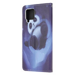 Samsung Galaxy A12 Panda Ruimte Koord Hoesje