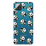 Samsung Galaxy A12 Kleine Panda's Hoesje