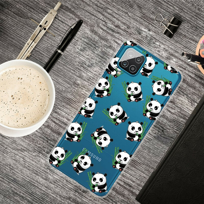 Samsung Galaxy A12 Kleine Panda's Hoesje