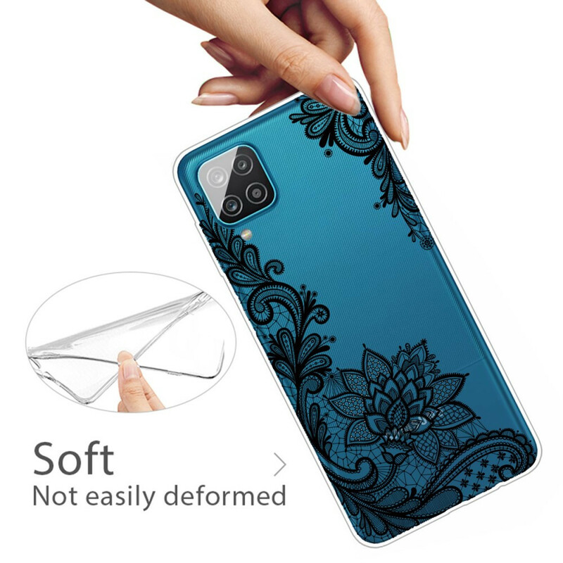 Samsung Galaxy A12 Sublime Lace Hoesje