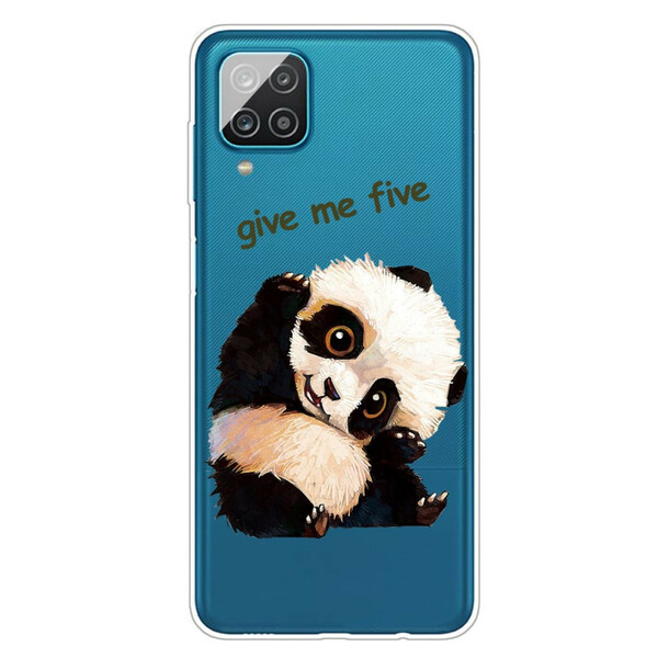 Samsung Galaxy A12 duidelijk geval Panda geef me vijf