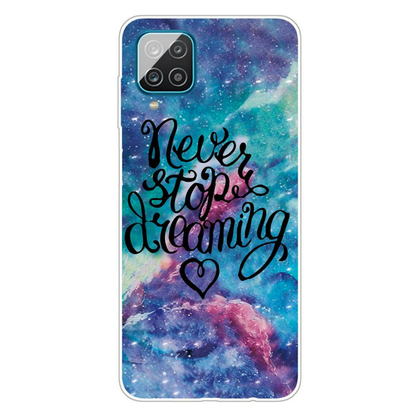 Samsung Galaxy A12 Never Stop Dreaming Hoesje
