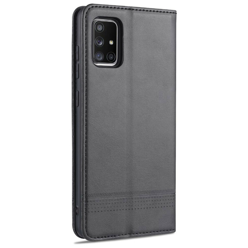 Flip Cover Samsung Galaxy A51 Leer AZNS