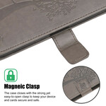 Samsung Galaxy A12 Boom en Uil Koord Hoesje