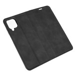 Flip cover Samsung Galaxy A12 Zacht Leder Effect Flip cover Samsung Galaxy A12 Zacht Leder Effect