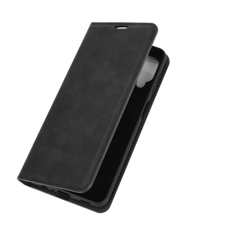 Flip cover Samsung Galaxy A12 Zacht Leder Effect Flip cover Samsung Galaxy A12 Zacht Leder Effect