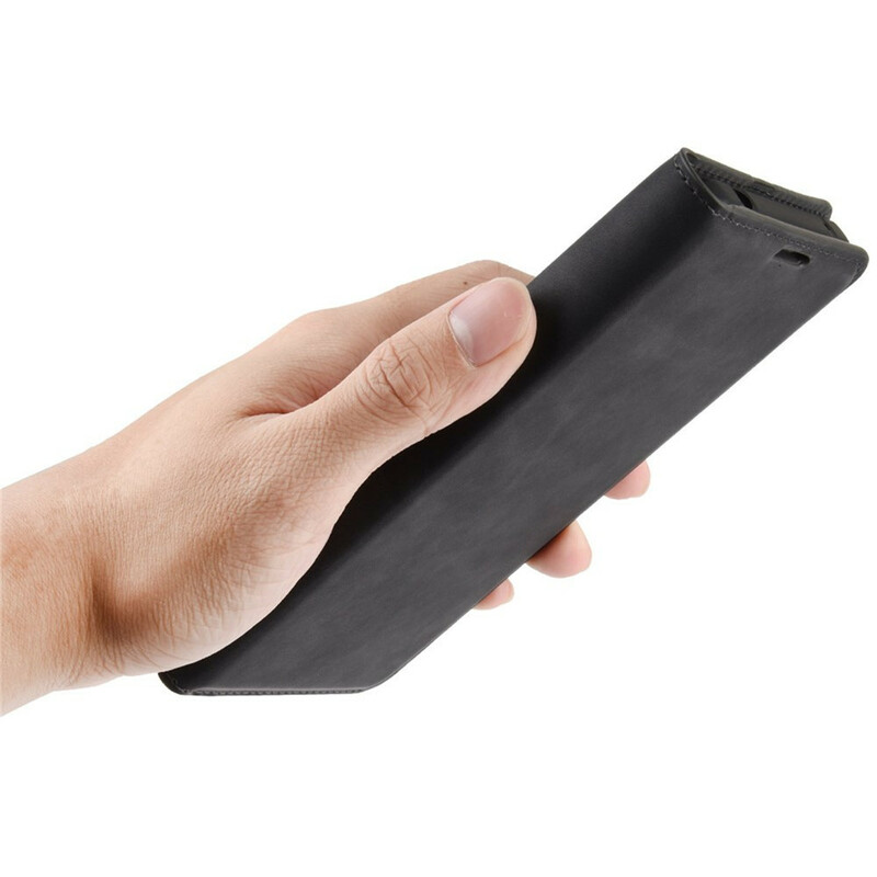 Flip cover Samsung Galaxy A12 Zacht Leder Effect Flip cover Samsung Galaxy A12 Zacht Leder Effect