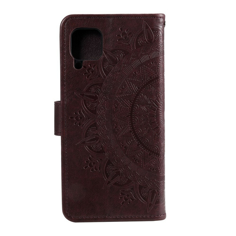 Samsung Galaxy A12 Mandala Zon Hoesje