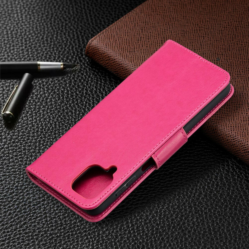 Samsung Galaxy A12 Hoesje Vlinders in de Vlucht met Koord