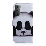 Samsung Galaxy S21 5G Panda Gezicht Hoesje