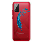 Samsung Galaxy A02s mooie Feather geval