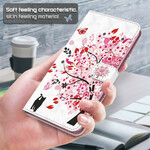 Samsung Galaxy S21 5G Hoesje Boom Roze