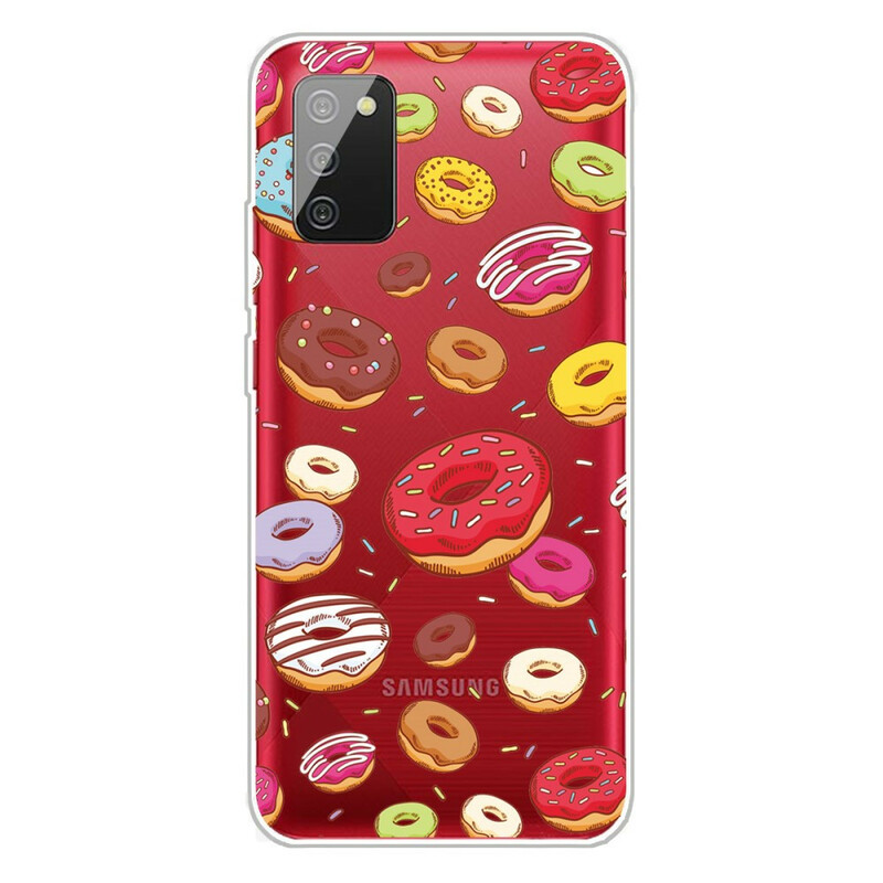 Samsung Galaxy A02s liefde donuts geval
