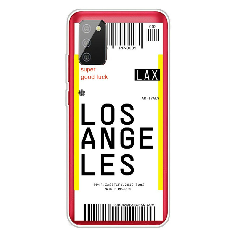 Samsung Galaxy A02s instapkaart voor Los Angeles zaak