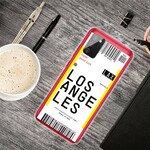 Samsung Galaxy A02s Boarding Pass naar Los Angeles Case