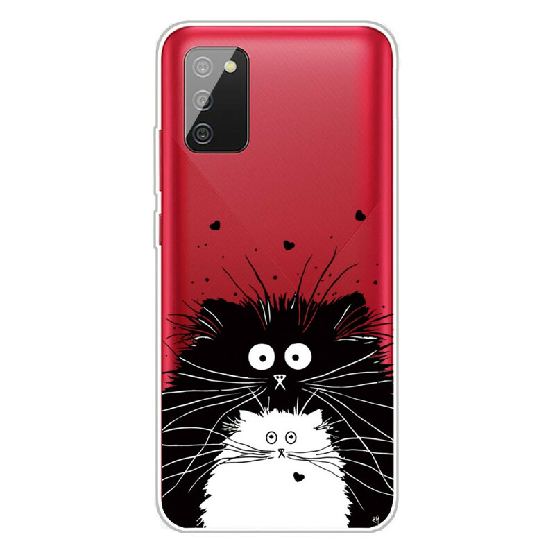 Samsung Galaxy A02s Case Kijk naar de katten