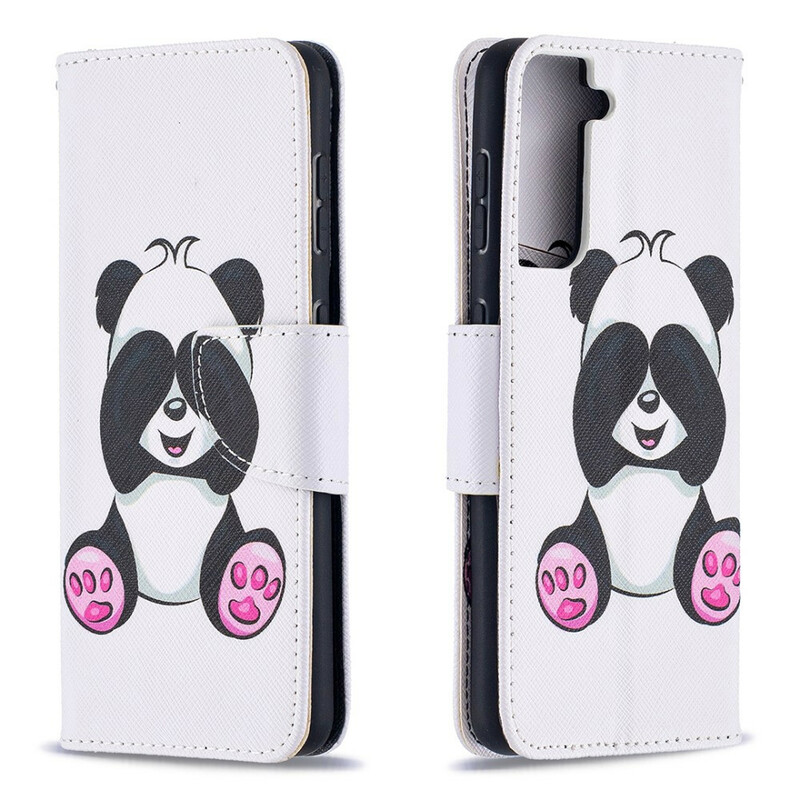 Samsung Galaxy S21 5G Panda Fun Hoesje